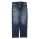 STANDARD CALIFORNIA スタンダードカリフォルニア パンツ サイズ:32 23SS ヴィンテージ ウォッシュ 加工 5ポケット デニムパンツ SD Denim Pants 901 66 Vintage Wash インディゴ 日本製 ボトムス ジーンズ ジーパン【メンズ】【中古】【美品】【K4072】