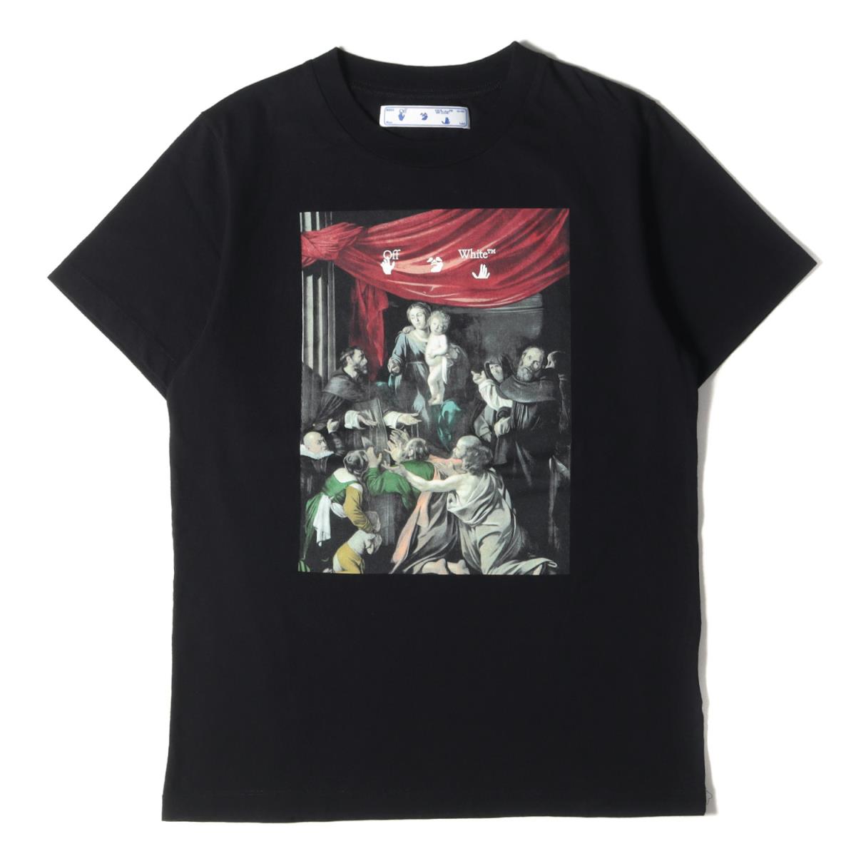 楽天市場】off-white caravaggio(Tシャツ・カットソー 楽天市場】off-white caravaggio(Tシャツ・カットソー