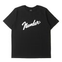 NUMBER (N)INE ナンバーナイン Tシャツ サイズ:3 復刻モデル フェンダーロゴ クルーネック 半袖Tシャツ ブラック 黒 トップス カットソー 【メンズ】【K4069】