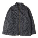 BARBOUR バブアー ジャケット サイズ:L 00s フライウェイト キルティングジャケット D919 FLYWEIGHT QUILT JKT ブラック 黒 イングランド製 アウター ブルゾン コート 上着【メンズ】【中古】【K4078】