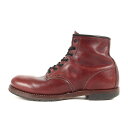 Red Wing レッド ウィング サイズ:26.0cm 9011 ベックマン ラウンド レザー ブーツ BECKMAN ROUND BOOTS / 2009年製 ブラックチェリー US8 D シューズ 靴【メンズ】【中古】【K4080】