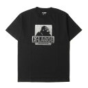 X-LARGE エクストララージ Tシャツ サイズ:M ラインストーン ゴリラ クルーネック 半袖Tシャツ S/S TEE RHINESTONE OG ブラック 黒 トップス カットソー【メンズ】【K4072】