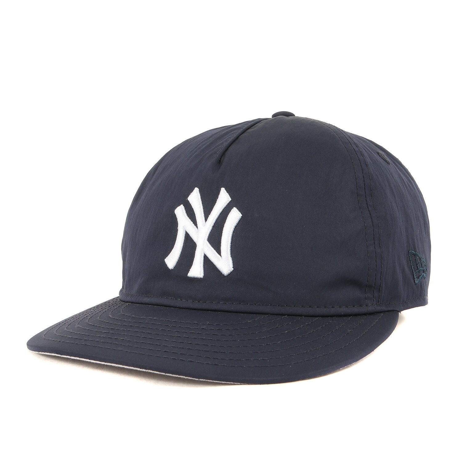KITH NYC キス ニューヨークシティー キャップ サイズ:ONE SIZE 23SS NEW ERA New York Yankees NYロゴ ベースボルキャップ Nylon 9Fifty A-Frame ネイビー 紺 ブランド 帽子【メンズ】【中古】【美品】【K4101】
