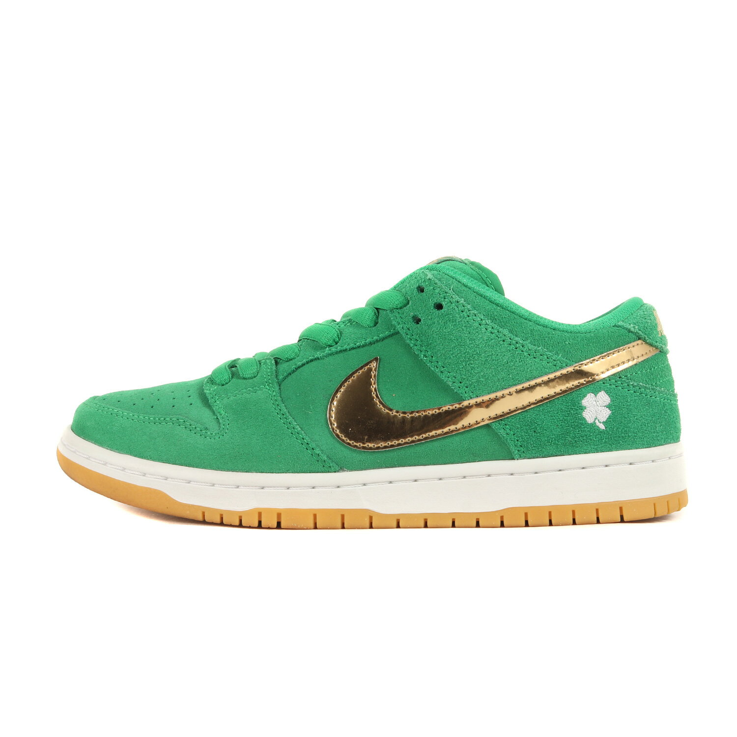 NIKE ナイキ サイズ:26.0cm SB DUNK LOW PRO ST. PATRICKS DAY (BQ6817-303) ダンク ロー プロ セントパトリックスデイ ラッキーグリーン メタリックゴールド US8 ローカット スニーカー スケート シューズ 靴