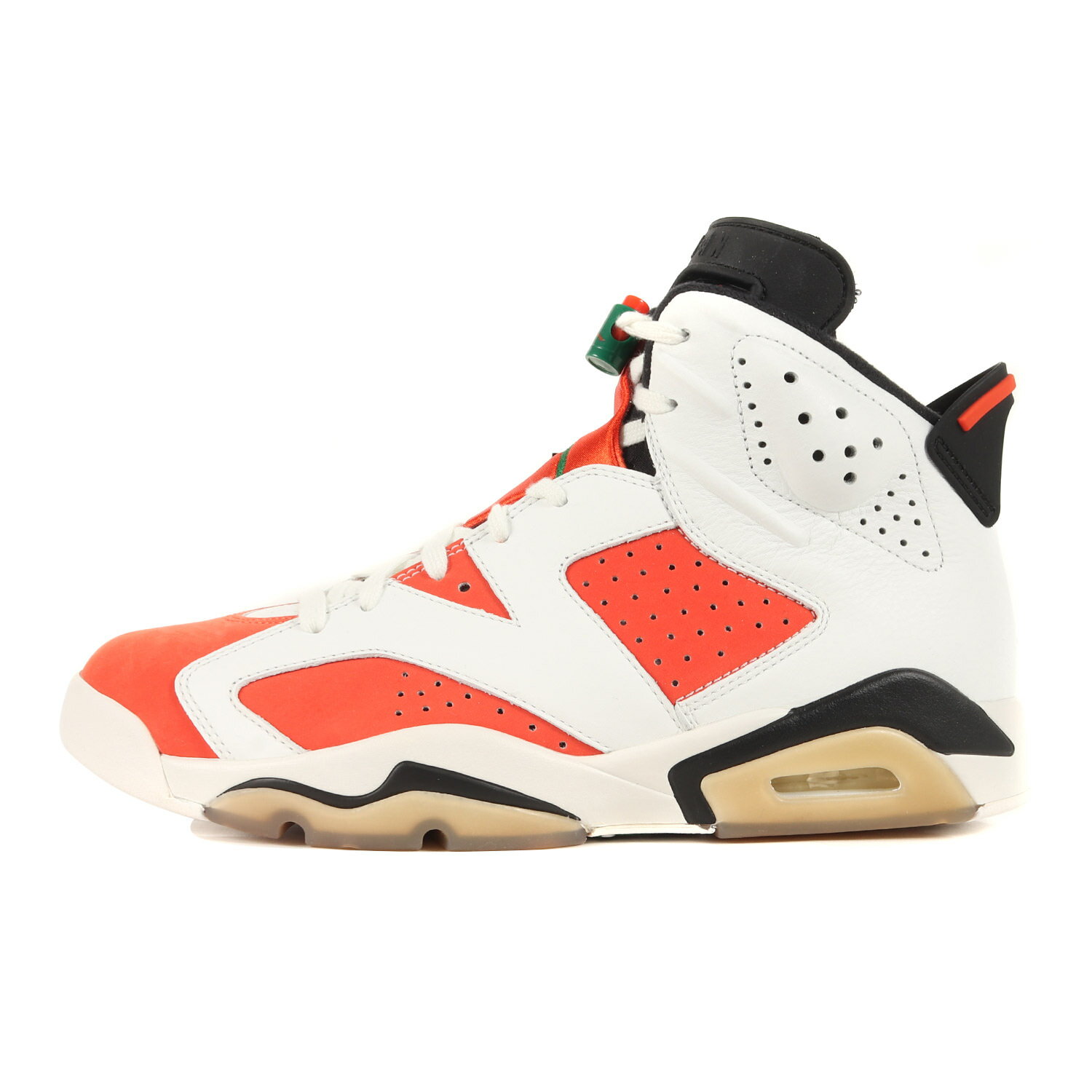 NIKE ナイキ サイズ:28.0cm AIR JORDAN 6 RETRO GATORADE (384664-145) エア ジョーダン6 レトロ ゲータレード サミットホワイト ブラック チームオレンジ US10 ハイカット スニーカー シューズ 靴【メンズ】【K4092】