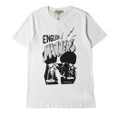 バーバリー Tシャツ メンズ BURBERRY バーバリー Tシャツ サイズ:M フロント グラフィック ロゴ プリント クルーネック 半袖Tシャツ ホワイト 白 トップス カットソー【メンズ】【K4075】