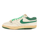 NIKE / vintage ナイキ ヴィンテージ サイズ:26.5cm / 80s COURT FORCE LOW 1987年製 KOREA製 コートフォース ロー ホワイト グリーン US8.5 / 80年代 ローカット スニーカー シューズ 靴【メンズ】【中古】【K4083】