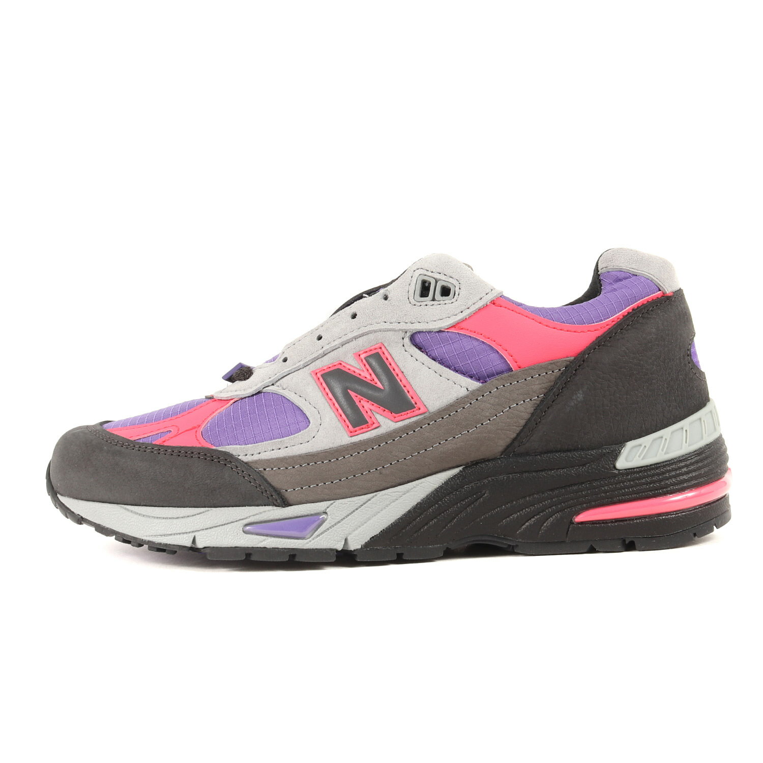 PALACE パレス サイズ:25.5cm / 23SS NEW BALANCE M991 PLE グレー ピンク パープル US7.5 D / イングランド製 ニューバランス コラボ ローカット スニーカー シューズ 靴【メンズ】【K4092】