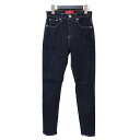 RED CARD レッドカード デニム パンツ スキニー ネイビー 紺 22 Anniversary ストレッチ ハイライズ ハイウエスト ジーンズ ジーパン ...