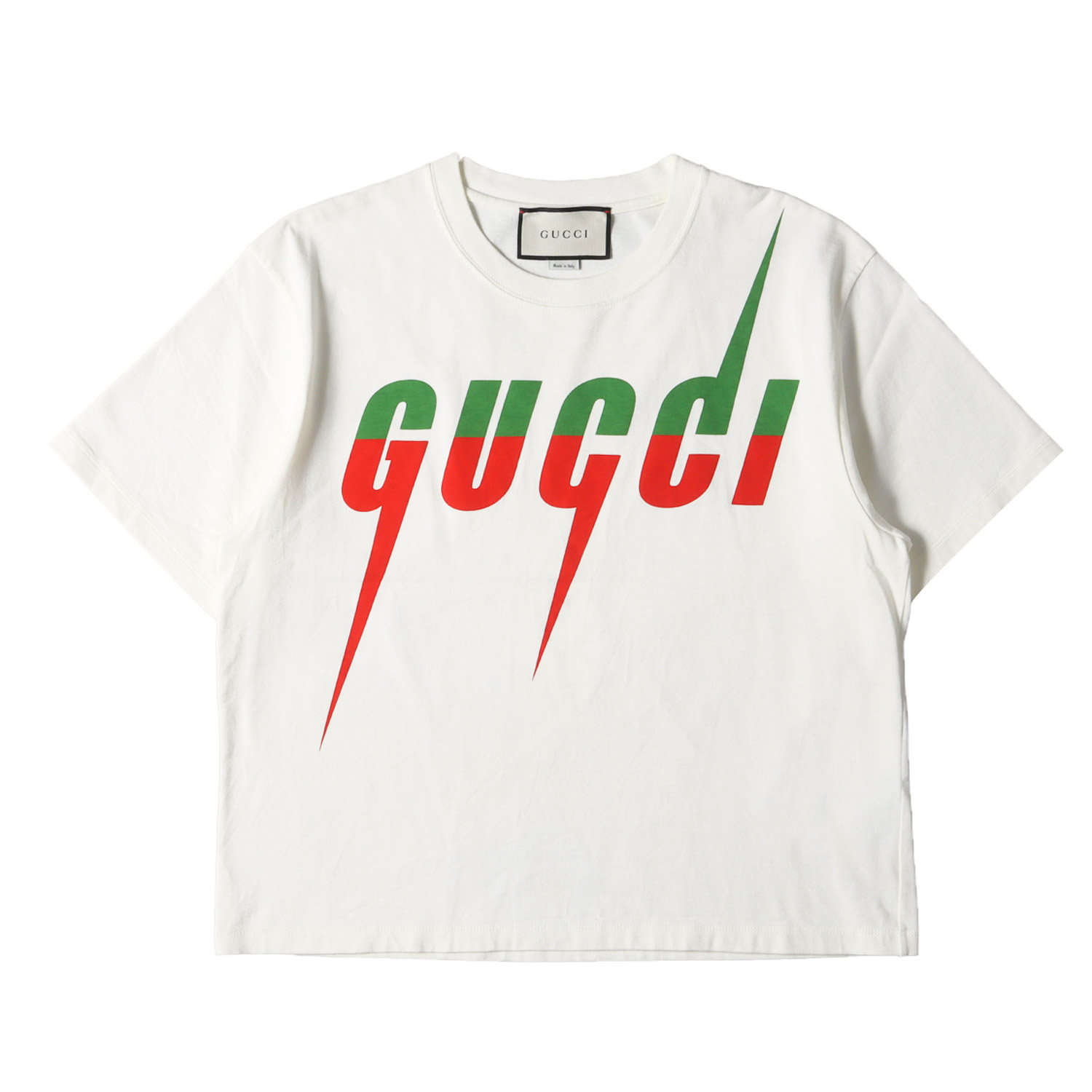 楽天市場】Gucci グッチ（素材（生地・毛糸）綿・コットン）（Tシャツ  