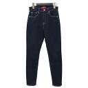 RED CARD レッドカード デニム パンツ スキニー Anniversary ネイビー 紺 21 ハイライズ スリム テーパード ストレッチ ジーンズ ジー...