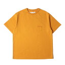 EEL イール Tシャツ サイズ:M 21SS キャンパー ヘビーウェイト ミニポケット バインダーネック Tシャツ CAMPER マスタード 日本製 トップス カットソー 半袖【メンズ】【K4453】(4)