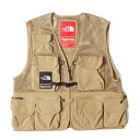 Supreme シュプリーム ベスト サイズ:M 20SS THE NORTH FACE カーゴベスト Cargo Vest ゴールド トップス コラボ【メンズ...