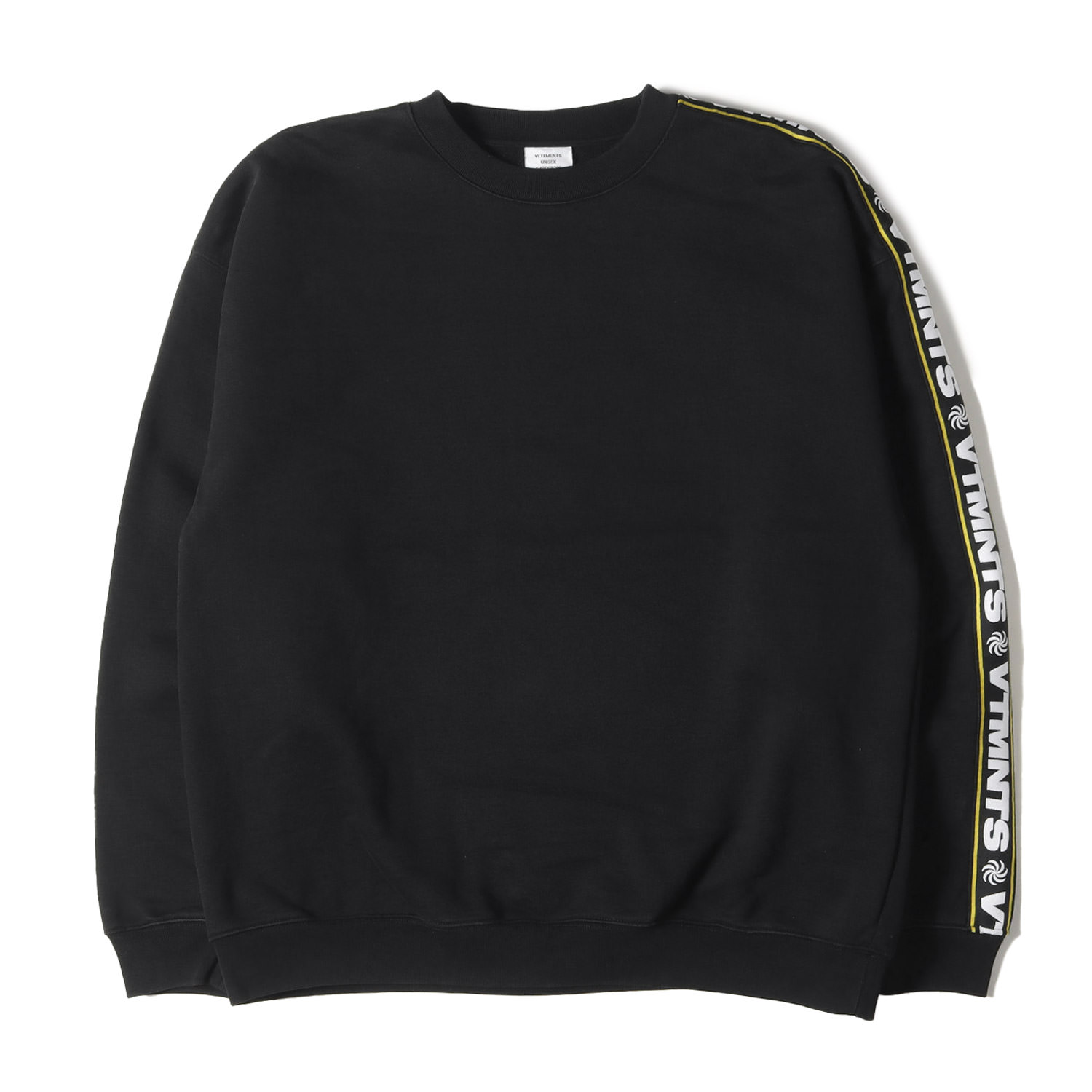 日本限定モデル】 ヴェトモン VETEMENTS 23SS プリント クルー 日本限定モデル】 ヴェトモン VETEMENTS 23SS プリント クルー