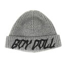 CELINE セリーヌ 近年モデル BOY DOLL ロゴ 刺繍 ウール ビーニー Embroidered Ribbed Wool Beanie ワッチキャップ...