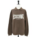 HYSTERIC GLAMOUR ヒステリックグラマー シャツ ブラウン サイズ:S(ユニセックス) 24秋冬 COMPRESSION LOGO シャツ / サ...