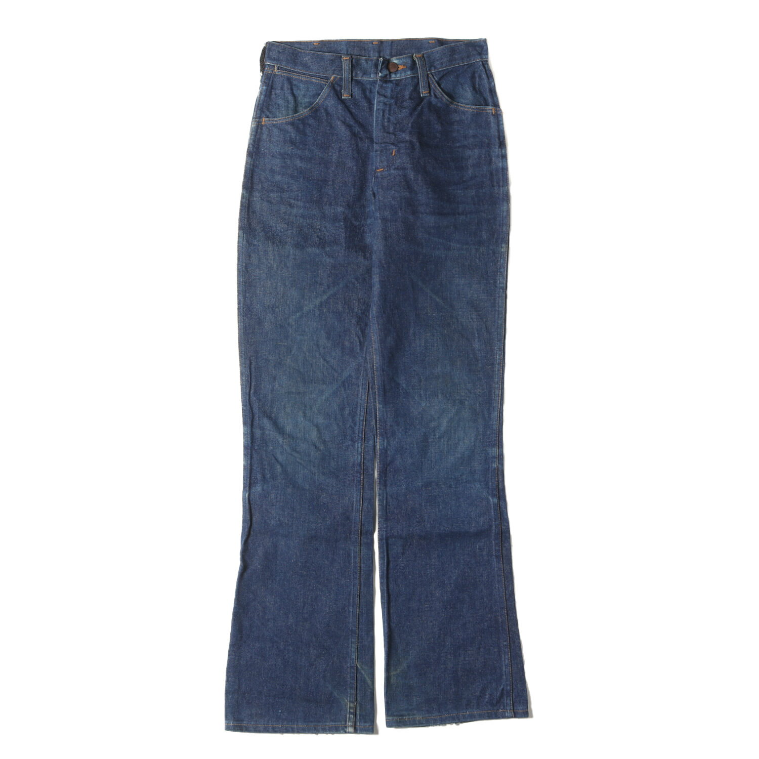 MAVERICK マーベリック パンツ サイズ:28×32 70s ブーツカット デニムパンツ (濃紺) インディゴ 80% ボトムス ジーンズ ジーパン【メンズ】【中古】【K4635】