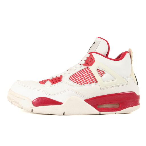 NIKE ナイキ サイズ:26.0cm AIR JORDAN 4 RETRO ALTERNATE 89 (308497-106) エア ジョーダン4 レトロ ホワイト ブラック ジムレッド US8 スニーカー シューズ 靴【メンズ】【中古】【K4582】 NIKE ナイキ サイズ:26.0cm AIR JORDAN 4 RETRO ALTERNATE 89 (308497-106) エア ジョーダン4 レトロ ホワイト ブラック ジムレッド US8 スニーカー シューズ 靴【メンズ】【中古】【K4582】