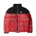 READYMADE レディメイド ジャケット サイズ:1 20AW ヴィンテージバンダナ ダウンジャケット (BANDANA DOWN JACKET) レッド アウター ブルゾン 上着【メンズ】【中古】【K4430】(4)