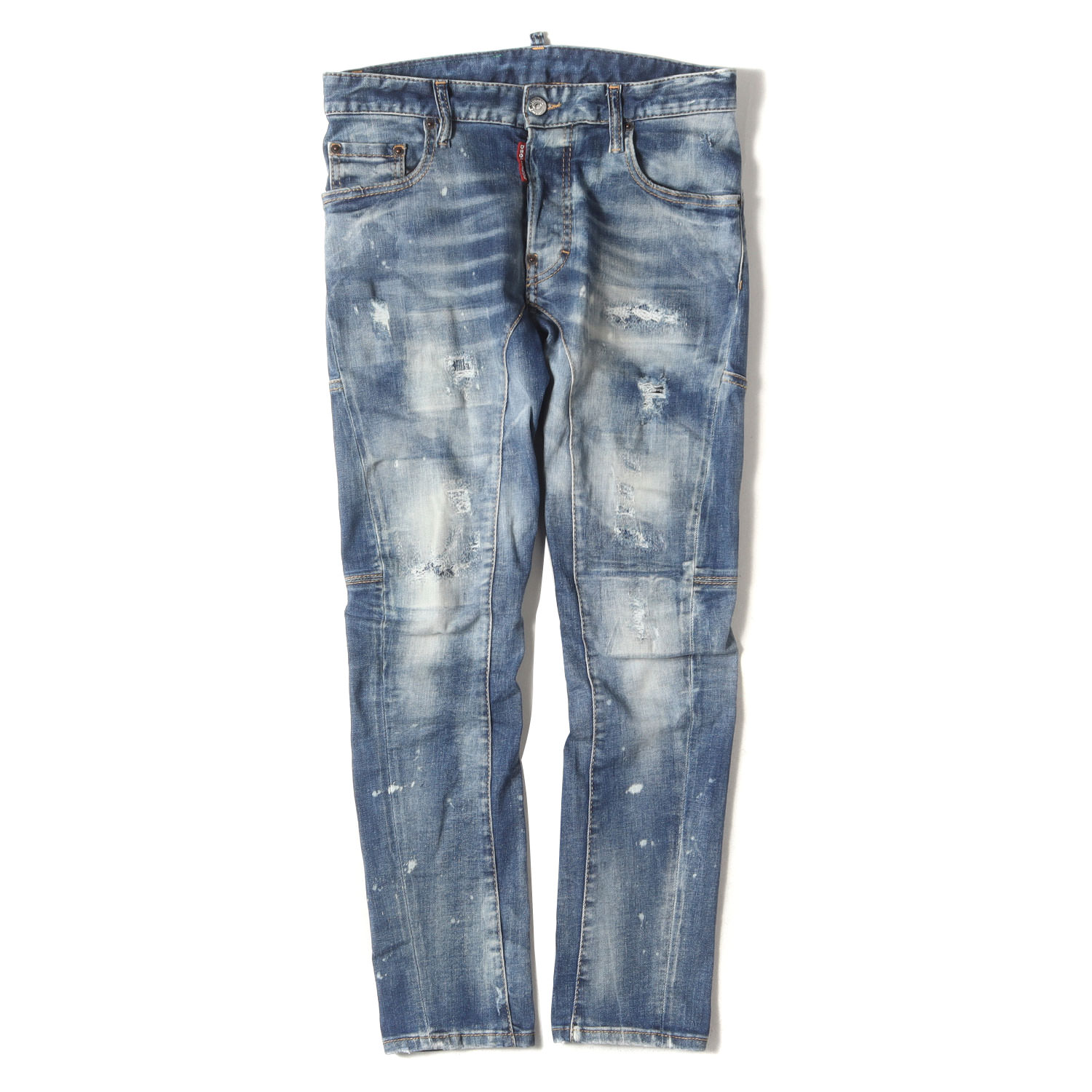 【値下げ対応可能‼️】DSQUARED2 ダメージデニム バイカー サイズ42 値下げ対応可能‼️】DSQUARED2 ディースクエアード サイズ42 値下げ