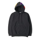 PALACE パレス パーカー サイズ:S 22AW マルチカラー ワッペン スウェットパーカー (Spell Out Chenille Hood) ブラック ...