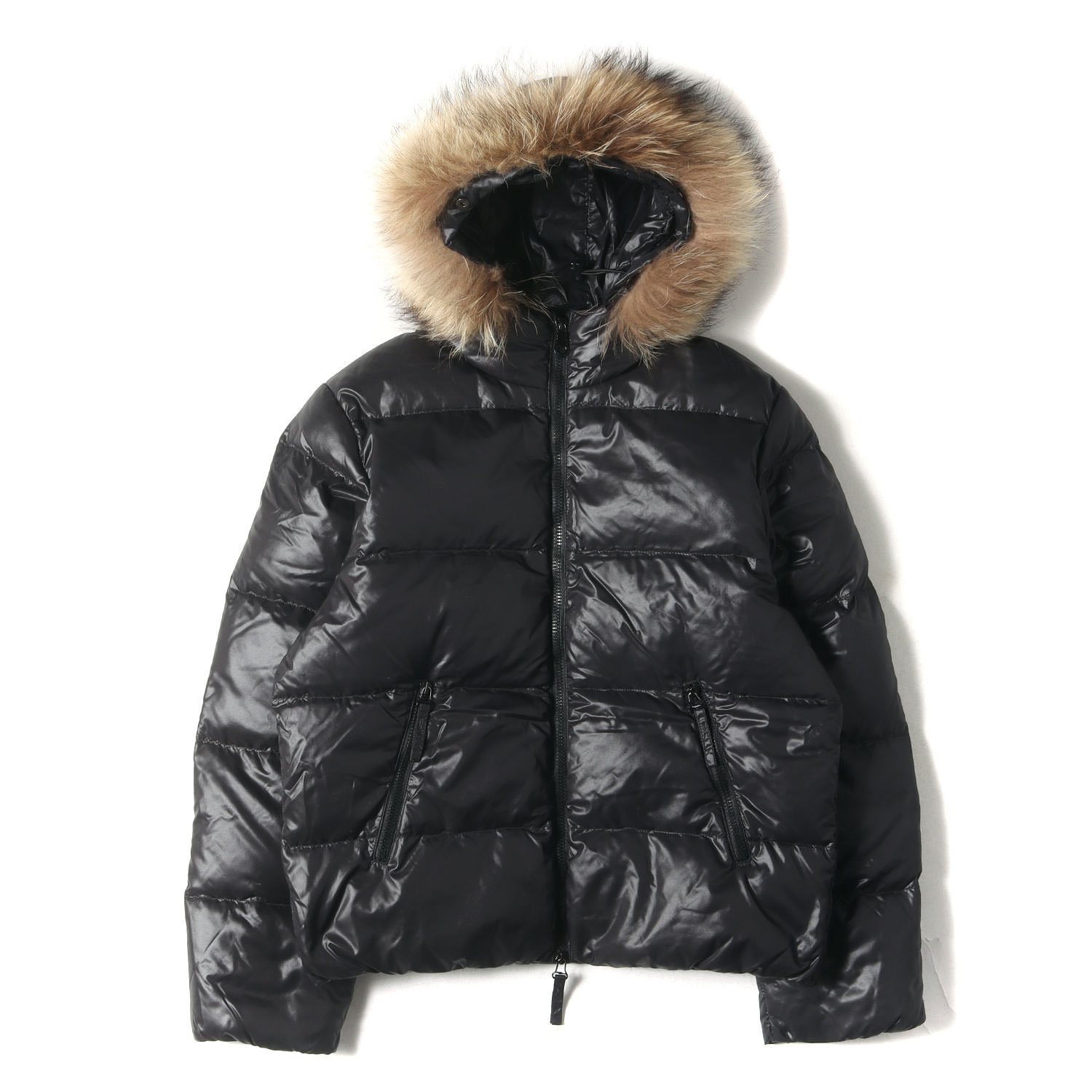 DUVETICA デュベティカ ジャケット サイズ:46 ファーフード ナイロン ダウンジャケット  ...