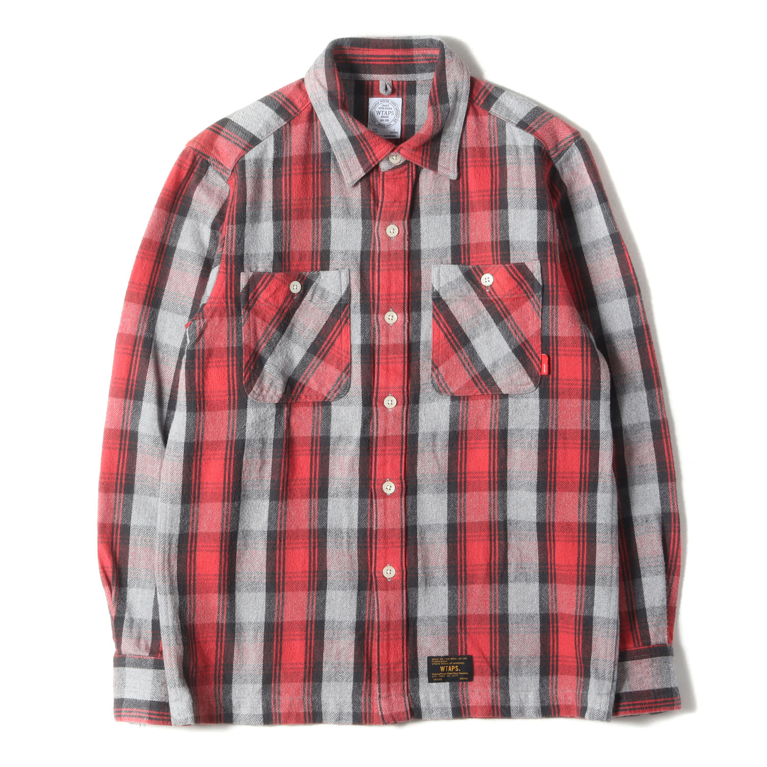 楽天市場】wtaps(スタイル(シャツ)ネルシャツ)(カジュアル 楽天市場】wtaps(スタイル(シャツ)ネルシャツ)(カジュアル