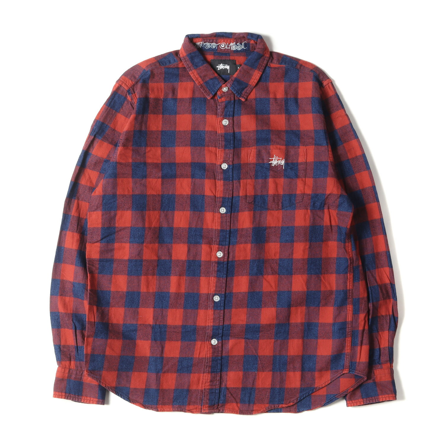 楽天市場】STUSSY ステューシー(柄チェック)(トップス 楽天市場】STUSSY ステューシー(柄チェック)(トップス