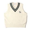 Setinn セットイン ベスト サイズ:M / チルデン Vネック ポリ ニット ベスト (CEREMONY VEST 86-05-0001-142) / ア...