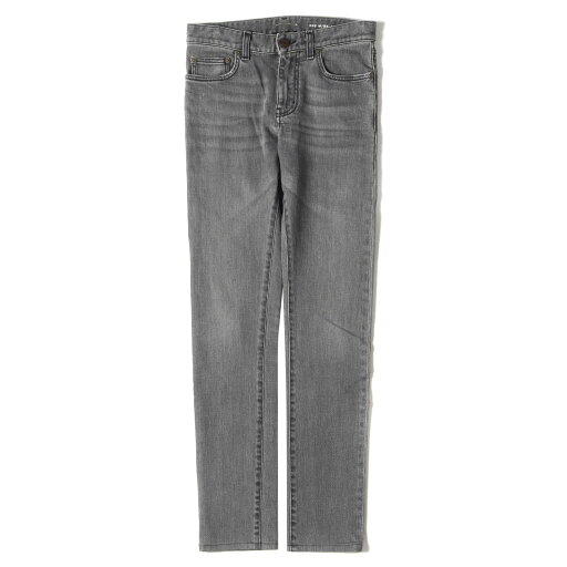 SAINT LAURENT PARIS サンローラン パリ パンツ サイズ:27 ウォッシュ加工 スキニー デニム パンツ D02 M/SK-LW 344103 YM25R ボトムス ジーンズ ジーパン ブラック 黒 イタリア製 【メンズ】【中古】【K3908】 SAINT LAURENT PARIS サンローラン パリ パンツ サイズ:27 ウォッシュ加工 スキニー デニム パンツ D02 M/SK-LW 344103 YM25R ボトムス ジーンズ ジーパン ブラック 黒 イタリア製 【メンズ】【中古】【K3908】