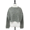6 ROKU BEAUTY&YOUTH ロク ビューティアンドユース ニット グレー系 サイズ:FREE / 24秋冬 ウール ヤーンプリント ニット / セー...