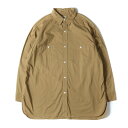 A.PRESSE アプレッセ シャツ サイズ:2 / 22AW コットンポプリン ミリタリー シャツ (Over Dyeing Military Shirt 2...