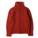 gentry portofino ジェントリーポルトフィーノ カーディガン サイズ:46 / ハイネック ウール ニット カーディガン / MADE IN IT...