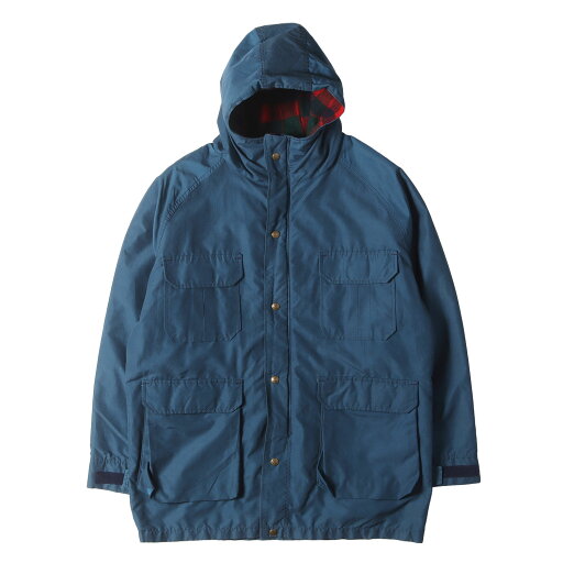 WoolRich ウールリッチ ジャケット サイズ:L / 80s 60/40クロス 裏地チェックウール マウンテンパーカー (USA製) / ネイビー 紺 / 80年代 ヴィンテージ 古着 / アウター ブルゾン 上着【メンズ】【中古】【K4398】 WoolRich ウールリッチ ジャケット サイズ:L / 80s 60/40クロス 裏地チェックウール マウンテンパーカー (USA製) / ネイビー 紺 / 80年代 ヴィンテージ 古着 / アウター ブルゾン 上着【メンズ】【中古】【K4398】