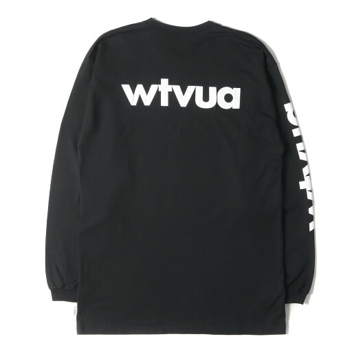 WTAPS ダブルタップス Tシャツ サイズ:XL / 21AW ブランドロゴ ロングスリーブ Tシャツ / ブラック 黒 / トップス カットソー 長袖【メンズ】【中古】【K4437】 WTAPS ダブルタップス Tシャツ サイズ:XL / 21AW ブランドロゴ ロングスリーブ Tシャツ / ブラック 黒 / トップス カットソー 長袖【メンズ】【中古】【K4437】