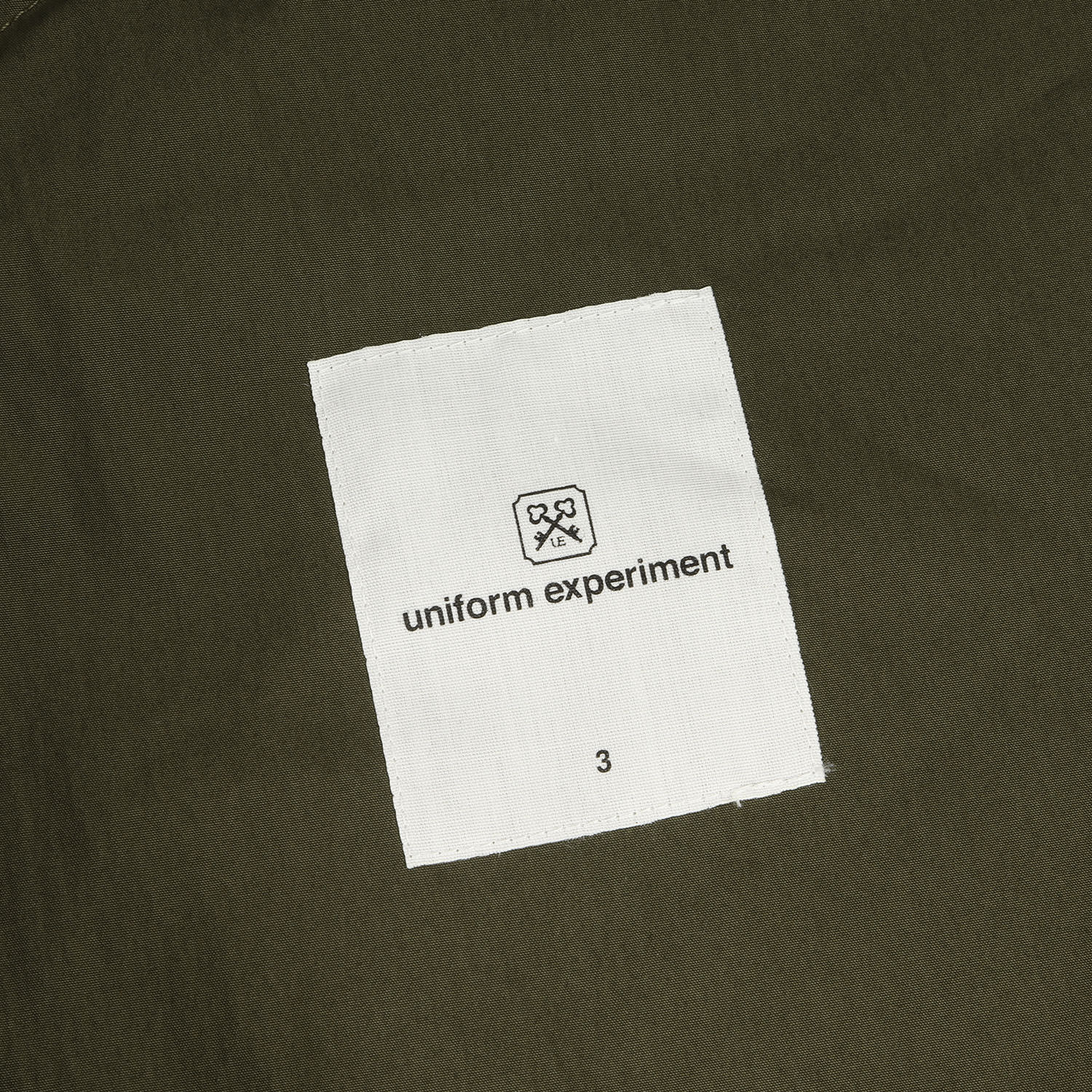 UNIFORM EXPERIMENT ユニフォームエクスペリメント コート サイズ:3 / 24SS モッズコート MODS COAT (UE-240000) / カーキ / 日本製 / アウター ジャケット 上着【メンズ】【中古】【新品同様】【K4480】