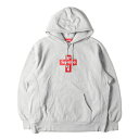 Supreme シュプリーム パーカー サイズ:XL / 20AW クロスボックスロゴ スウェット パーカー (Cross Box Logo Hooded Sw...