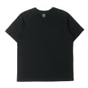 NUMBER (N)INE ナンバーナイン Tシャツ サイズ:4 / プレーン Vネック ラグラン ポケット Tシャツ / ブラック 黒 / トップス カットソー 半袖【メンズ】【中古】【K4539】