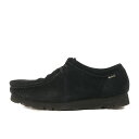 Clarks クラークス シューズ 靴 サイズ:UK9 / ゴアテックス スウェード ワラビー シューズ (Wallabee GTX) / ブラック 黒 / ブランド 靴【メンズ】【中古】【K4471】(4)