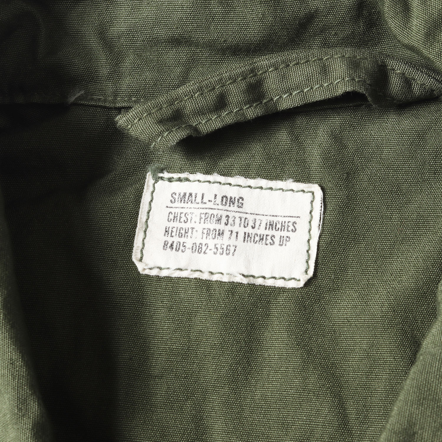 60s 米軍実物 3rd 前期 ジャングル ファティーグ ジャケット ノンリップ / ナム戦 オリーブグリーン SMALL-LONG(S-L) Vintage Military Item ヴィンテージミリタリー アウター ブルゾン 60年代 古着 軍物【メンズ】【中古】【K3881】