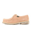 Paraboot パラブーツ サイズ:5.5 / ミラベル ヌバック レザー モカシン シューズ / ピンク / フランス製 / ブランド 靴 【メンズ】【K4...