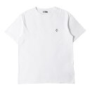 Dior ディオール Tシャツ サイズ:M / 23AW CD ダイヤモンド ワッペン 刺繍 クルーネック Tシャツ (393J696H0677) / ホワイト...