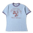 TOYS McCOY トイズマッコイ Tシャツ サイズ:M / FELIX THE CAT U.S.NAVY フィリックス ミリタリー リンガー Tシャツ / ...