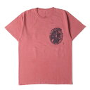 Travis Scott トラヴィス・スコット Tシャツ サイズ:L / Cactus Jack 発泡プリント グラフィック クルーネック Tシャツ / コーラ...