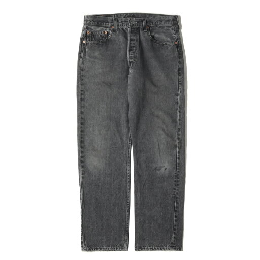 Levis / vintage ヴィンテージ リーバイス パンツ サイズ:32×30 / 90s 501 後染め ブラック デニムパンツ (501-0660 / USA製) / 黒 40% / 90年代 古着 / ボトムス ジーンズ ジーパン【メンズ】【中古】【K4516】 Levis / vintage ヴィンテージ リーバイス パンツ サイズ:32×30 / 90s 501 後染め ブラック デニムパンツ (501-0660 / USA製) / 黒 40% / 90年代 古着 / ボトムス ジーンズ ジーパン【メンズ】【中古】【K4516】