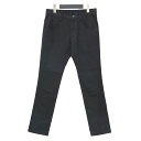 Yohji Yamamoto ヨウジヤマモト パンツ ブラック 黒 サイズ:1(S) / スキニー パンツ / スリム ストレッチ コットン / 日本製 / ボトムス ジーンズ ジーパン【レディース】【中古】【K4510】