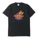 Supreme シュプリーム Tシャツ サイズ:S / ファイヤーロゴ クルーネック Tシャツ (Fire Tee) / ブラック 黒 / トップス カットソー...