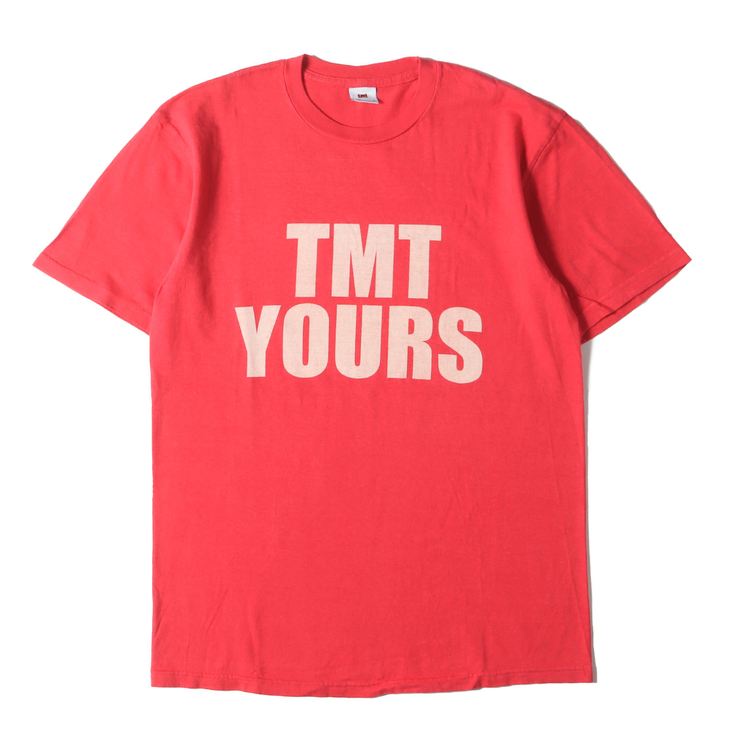 TMT YOURS ロゴ ヴィンテージウォッシュ パーカー グリーン サイズM TMT YOURS ロゴ ヴィンテージウォッシュ パーカー グリーン