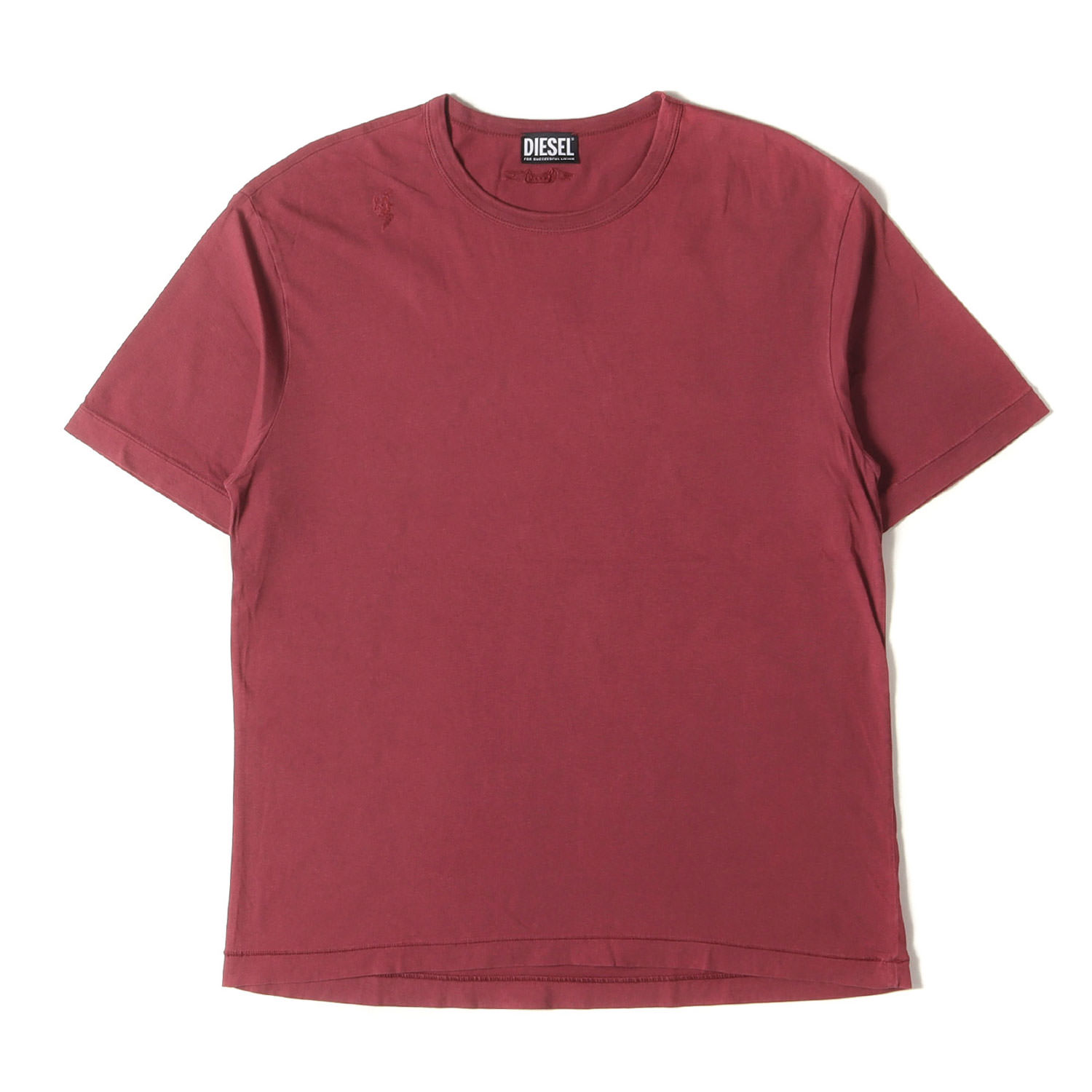DIESEL RED TAG 無地 T-NABEL-M1 クルーネックTシャツ レッド 楽天市場】diesel tシャツ(カラーワインレッド)の通販
