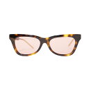 GUCCI グッチ サングラス ブラウン ピンク / マルチカラー サ...(4)